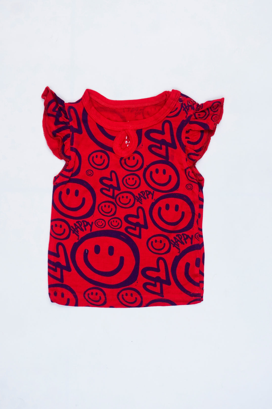 Just Smile Basic T-Shirt Frill + Pajama