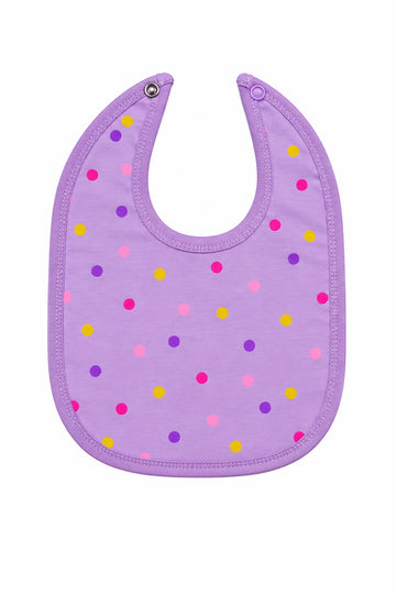 Blooming In Dots Bib