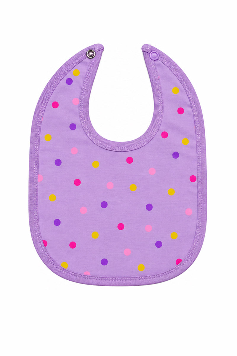 Blooming In Dots Bib