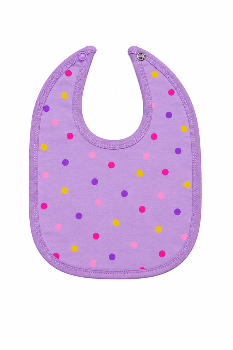 Blooming In Dots Bib