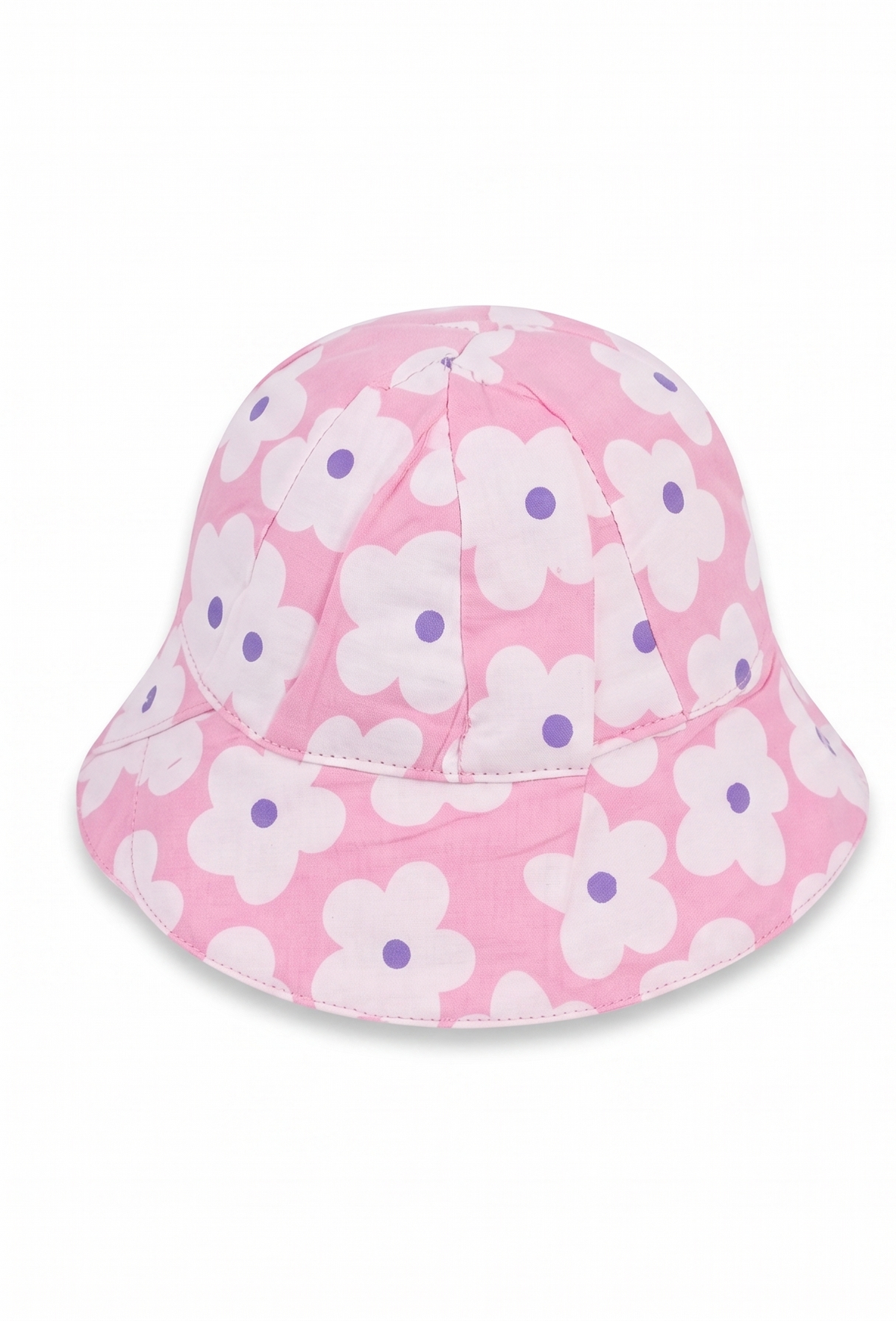 Milky Flora Cap: Premium Floral Cotton Bucket Hat for Kids