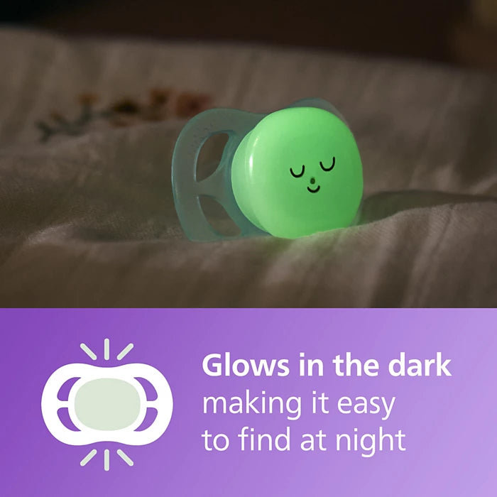 Philips Avent Soother Ultra Start Night time 0-2M (SCF075/08)
