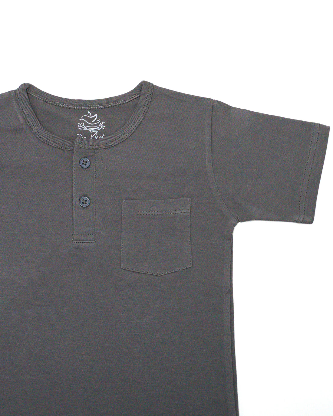 Generic Henley - Drop Shoulder