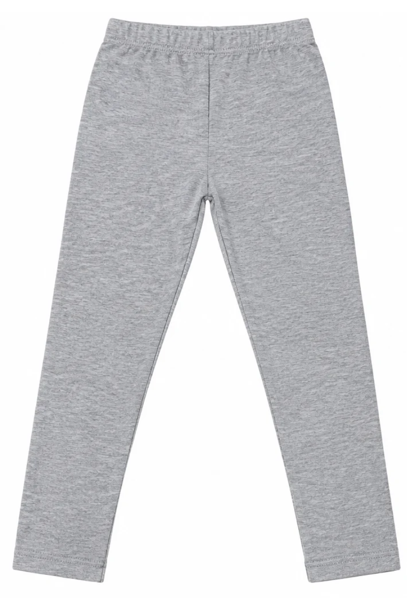 Women Churidar Grey Marl Solid