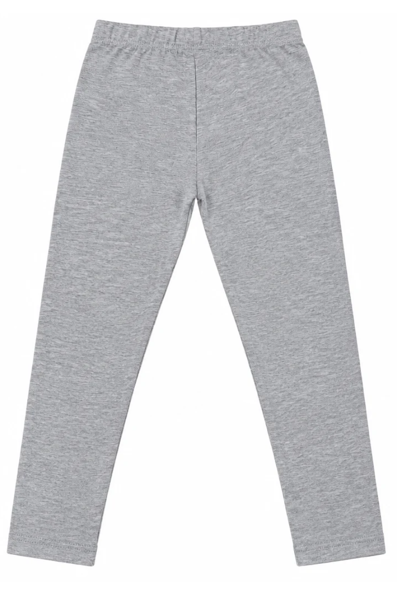 Women Churidar Grey Marl Solid