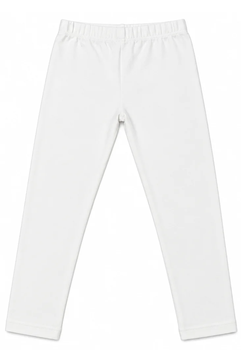 Girls Tight White Solid