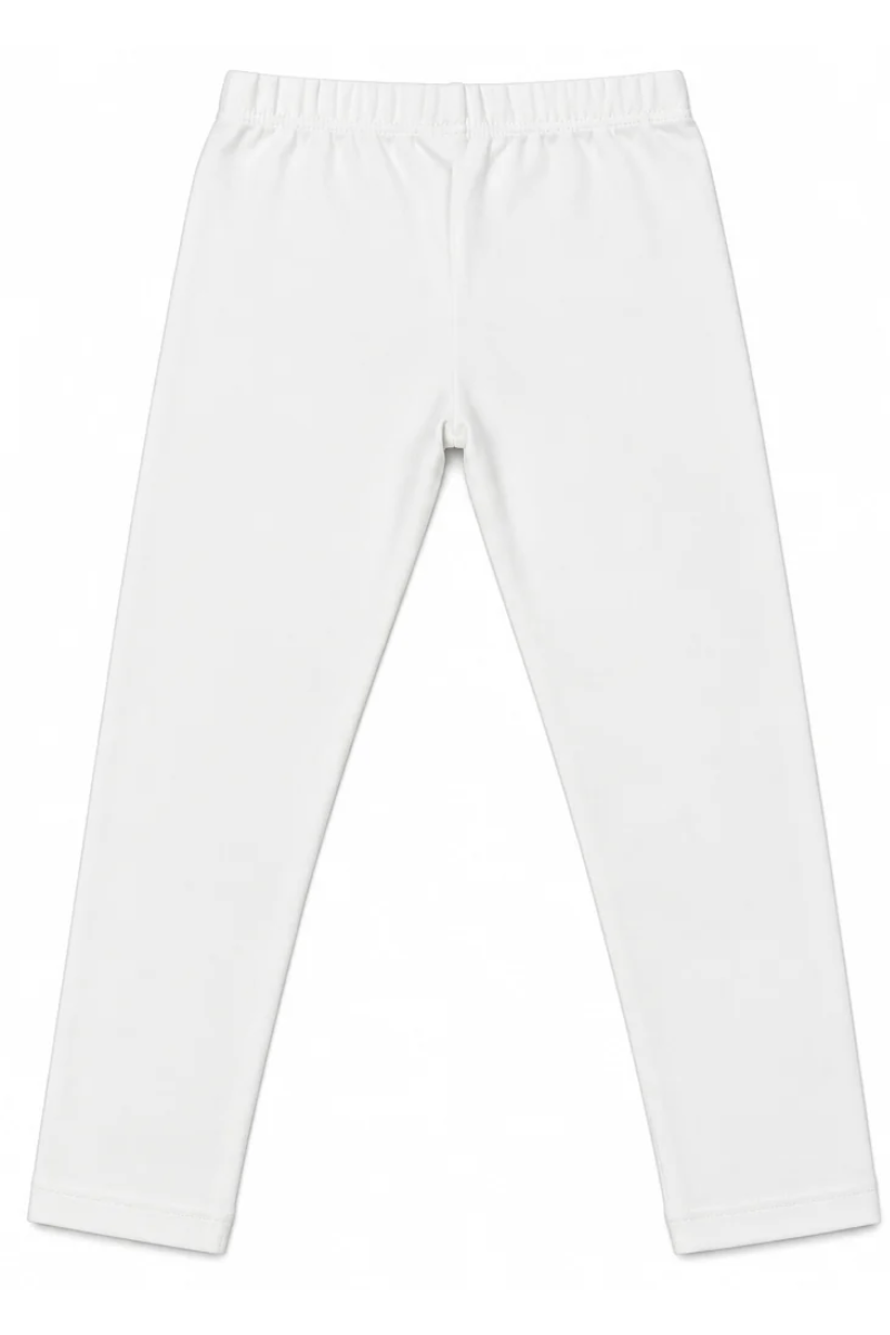 Girls Tight White Solid