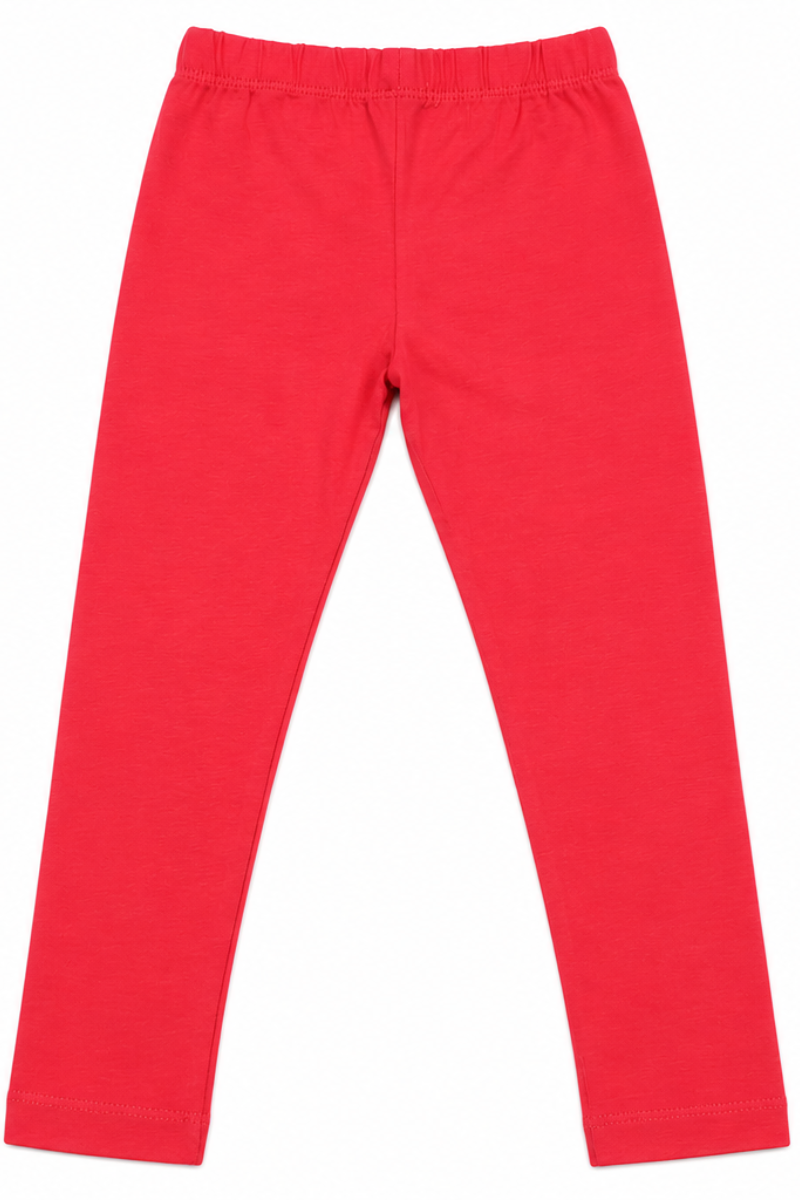 Girls Tight Red Solid
