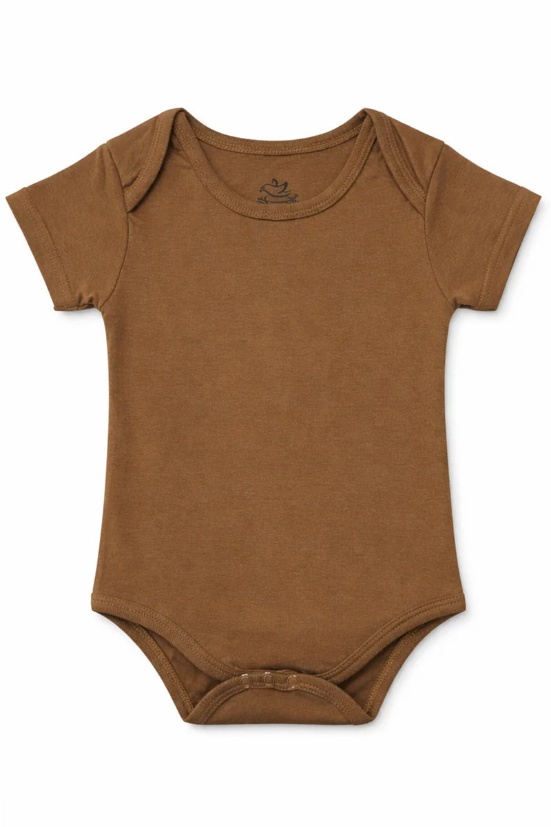 Short Sleeve Bodysuit Rubber Soft Essential