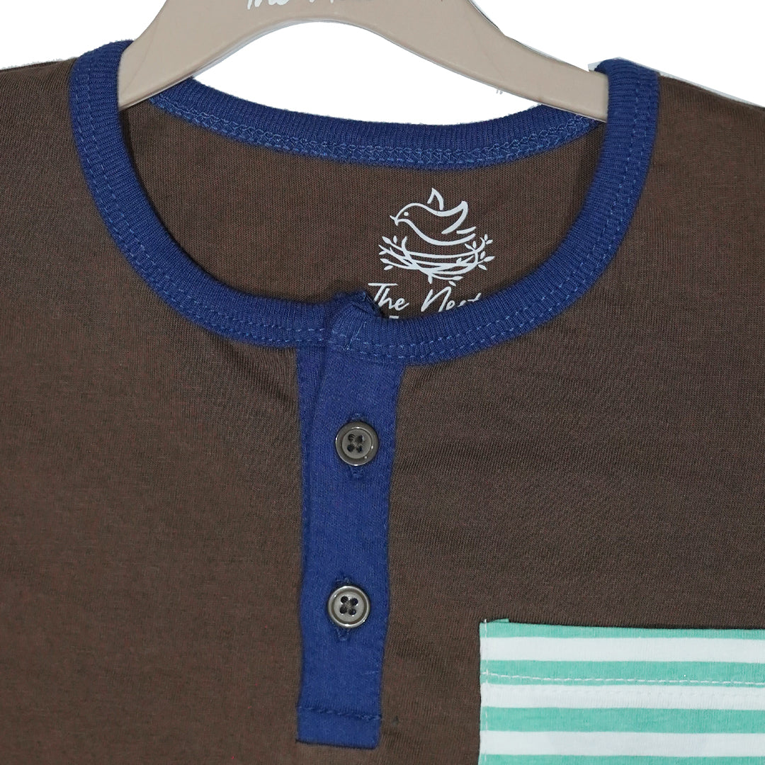 Dessert Safari Henley tee