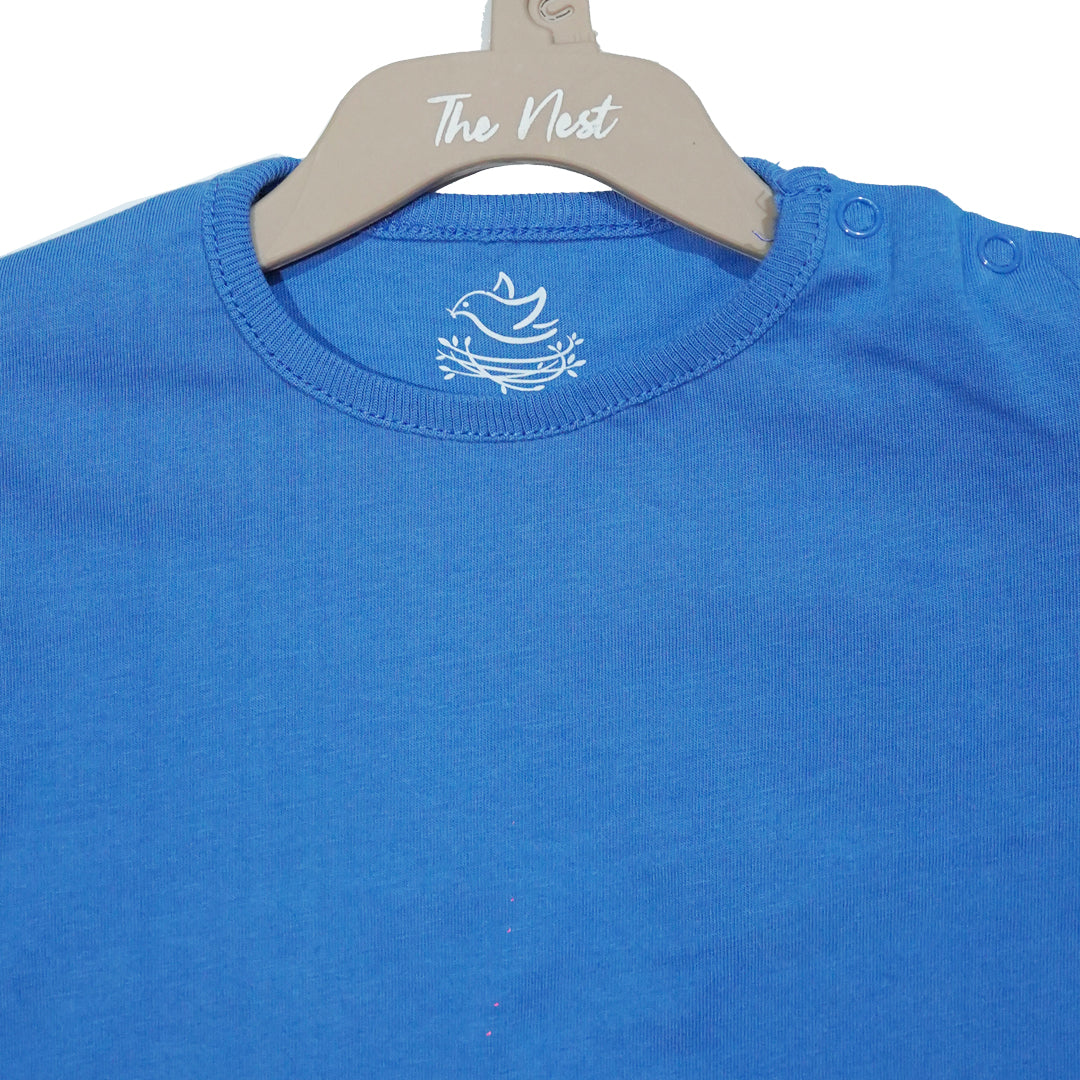 Fiesty blue Short Sleeve T-Shirt