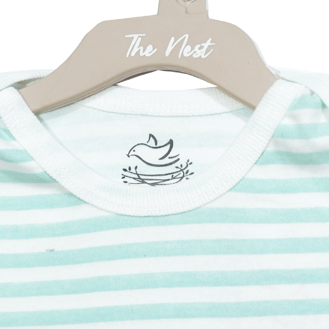 Tiffany Striped Long Sleeves Bodysuit