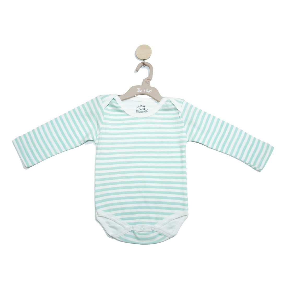 Tiffany Striped Long Sleeves Bodysuit