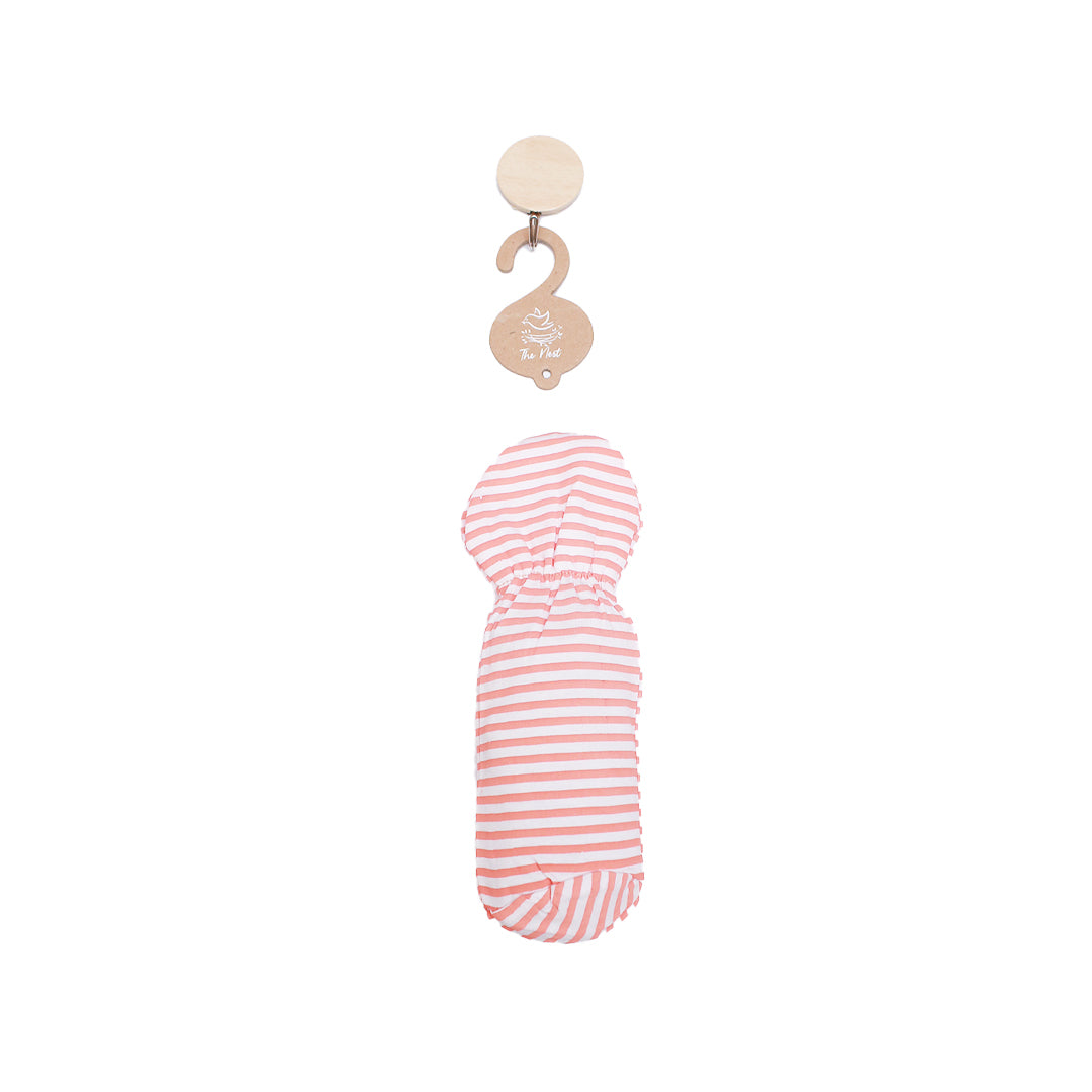 Red Stripes Feeder Cover