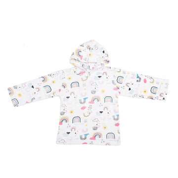 Rainbow sunshine Long Sleeve Hooded tee