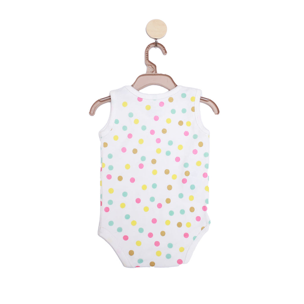 Polka Fun Sleeveless Bodysuit