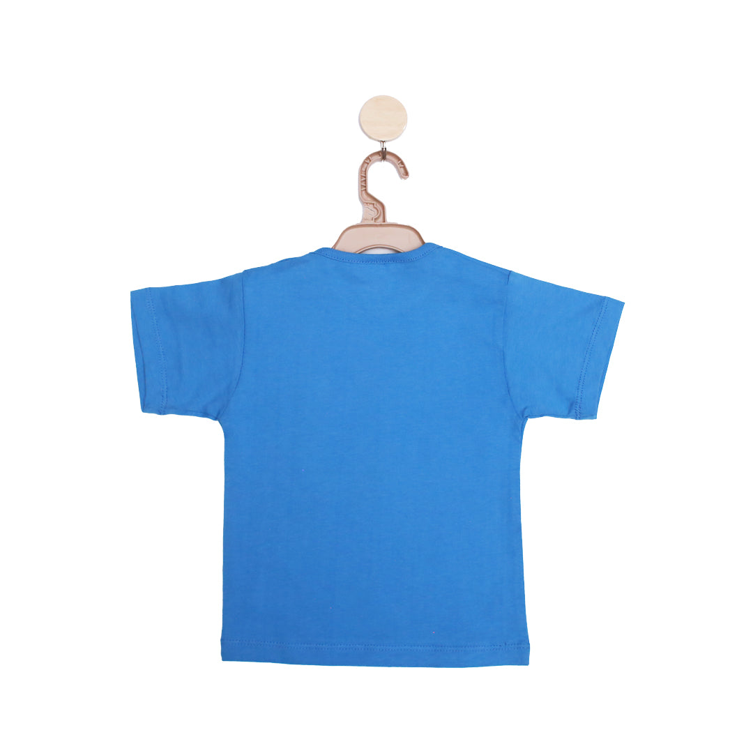 Fiesty blue Short Sleeve T-Shirt