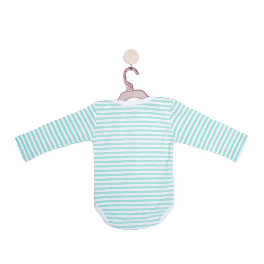 Tiffany Striped Long Sleeves Bodysuit
