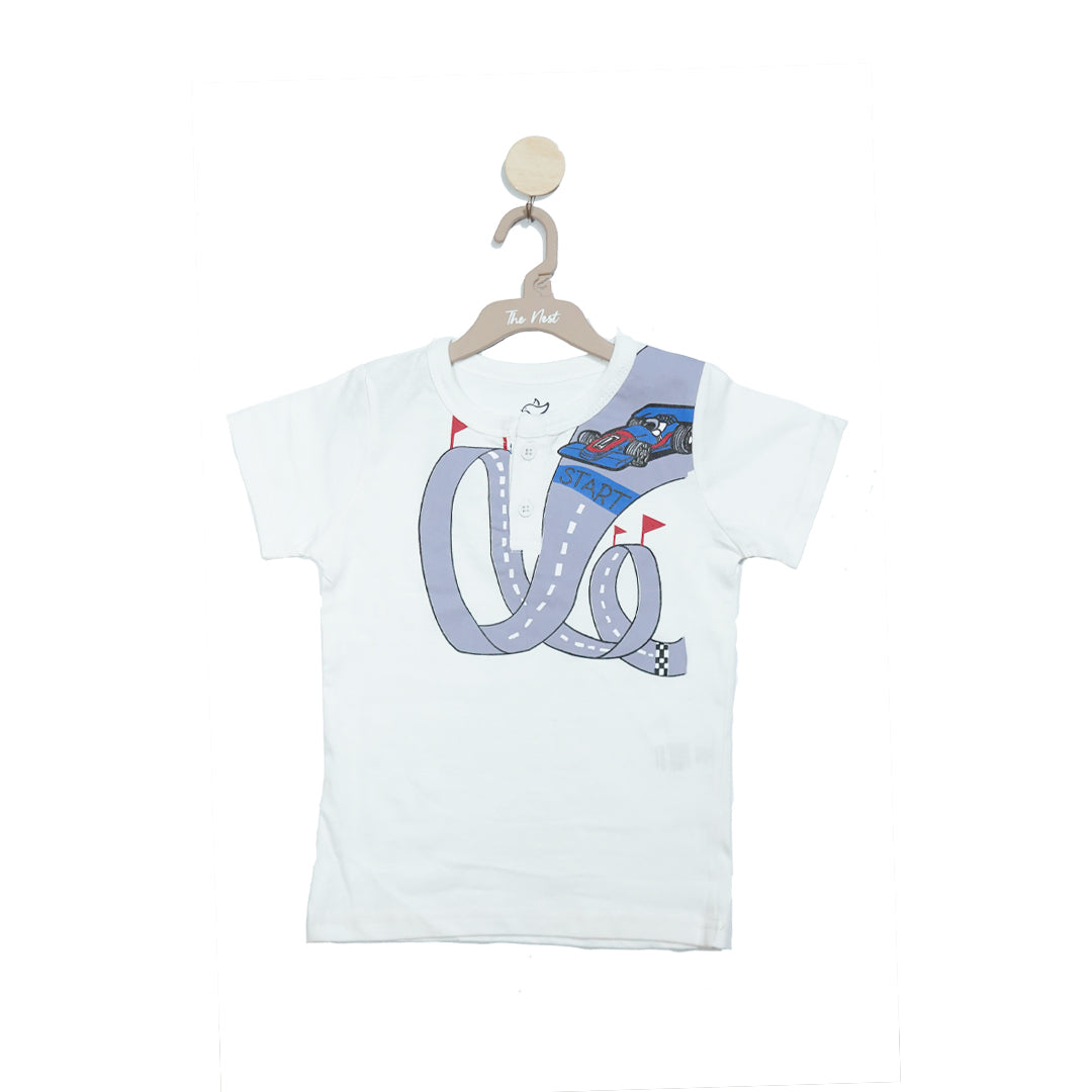 Start Your Engines Racing Henley T-Shirt