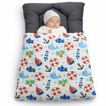 The Nest Exclusive Baby Carry Nest - Multi Art