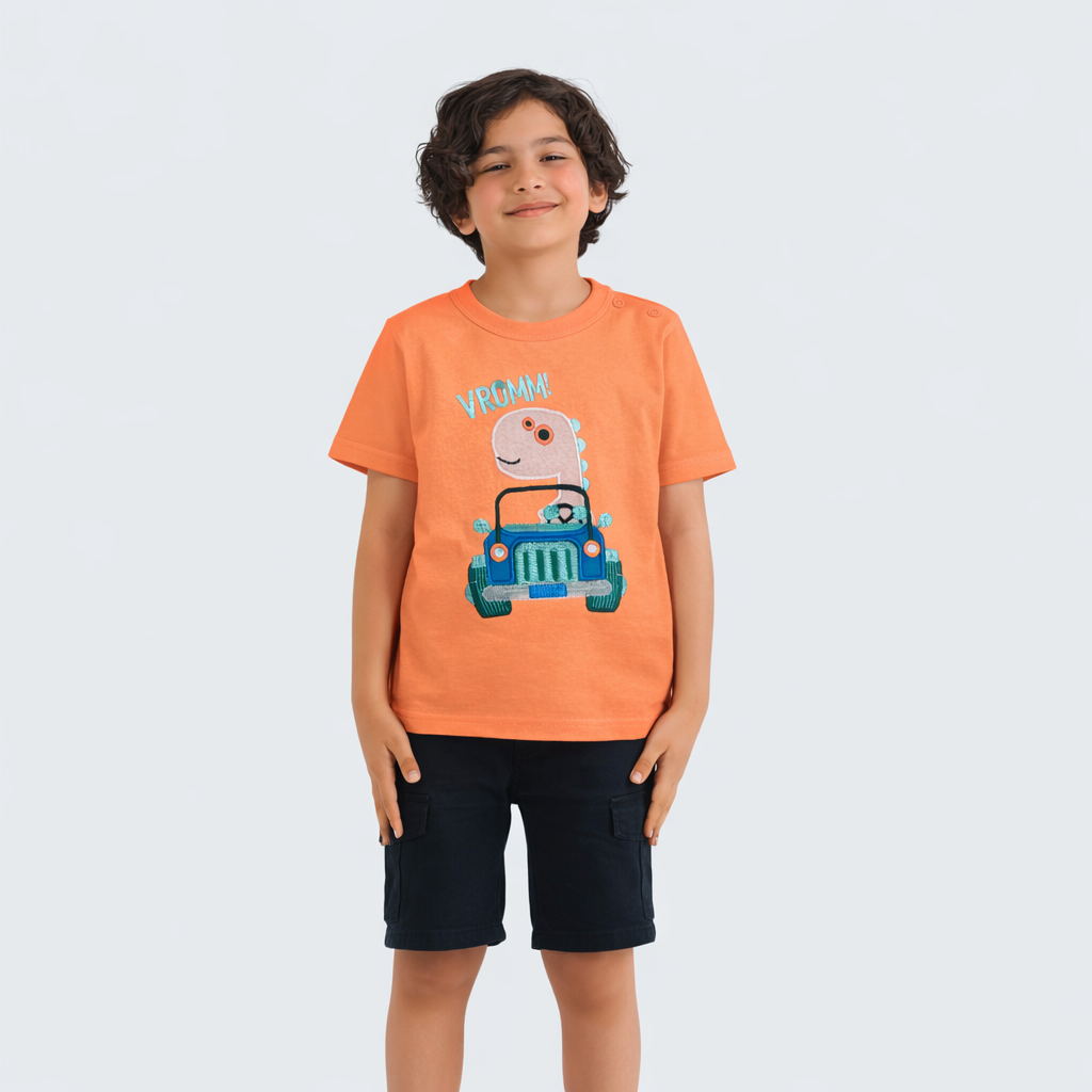 Vromm Dino Driver T-Shirt