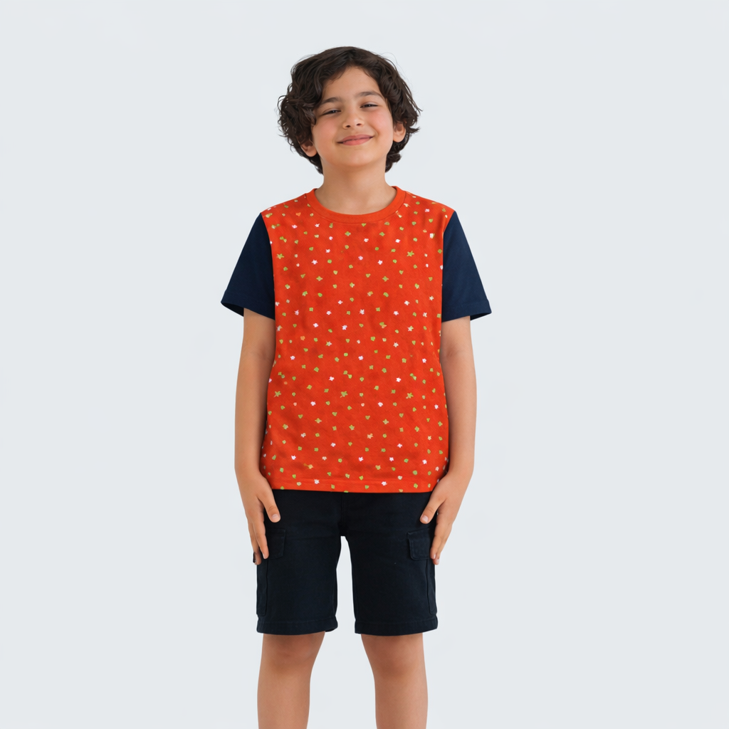 Tri-Pattern Adventure T-Shirt