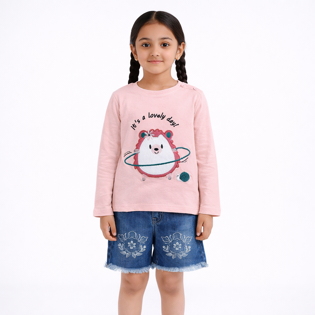 Hula-Hooping Hedgehog T-Shirt