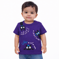 Ghousla Cat T-Shirt - Bright Violet