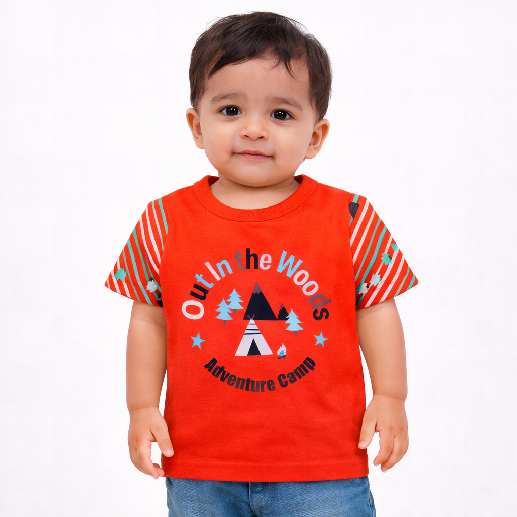 Out in the Woods Adventure Camp T-Shirt