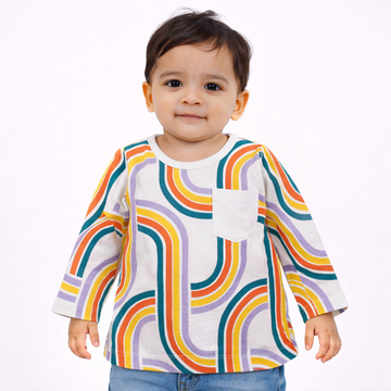 Rainbow Road Pocket T-Shirt