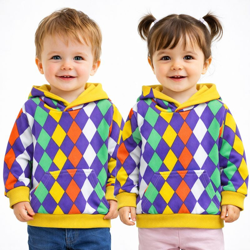 Circus Colorful Long Sleeves Hoodie