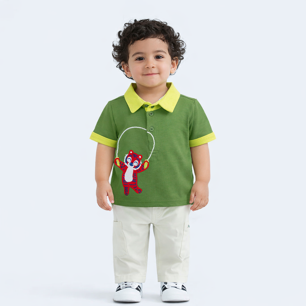 Jumping Tiger Polo