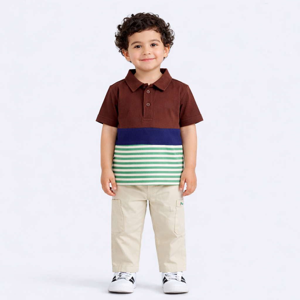 Solid & Stripes Polo
