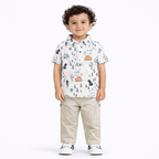 Snowfall Collared Polo