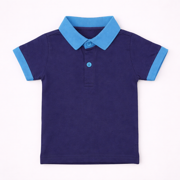 Cosmic Party Navy Polo