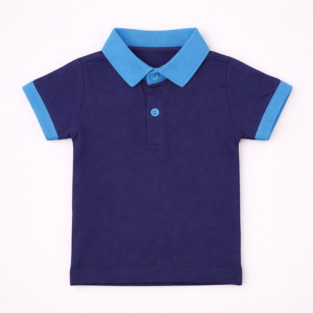 Cosmic Party Navy Polo
