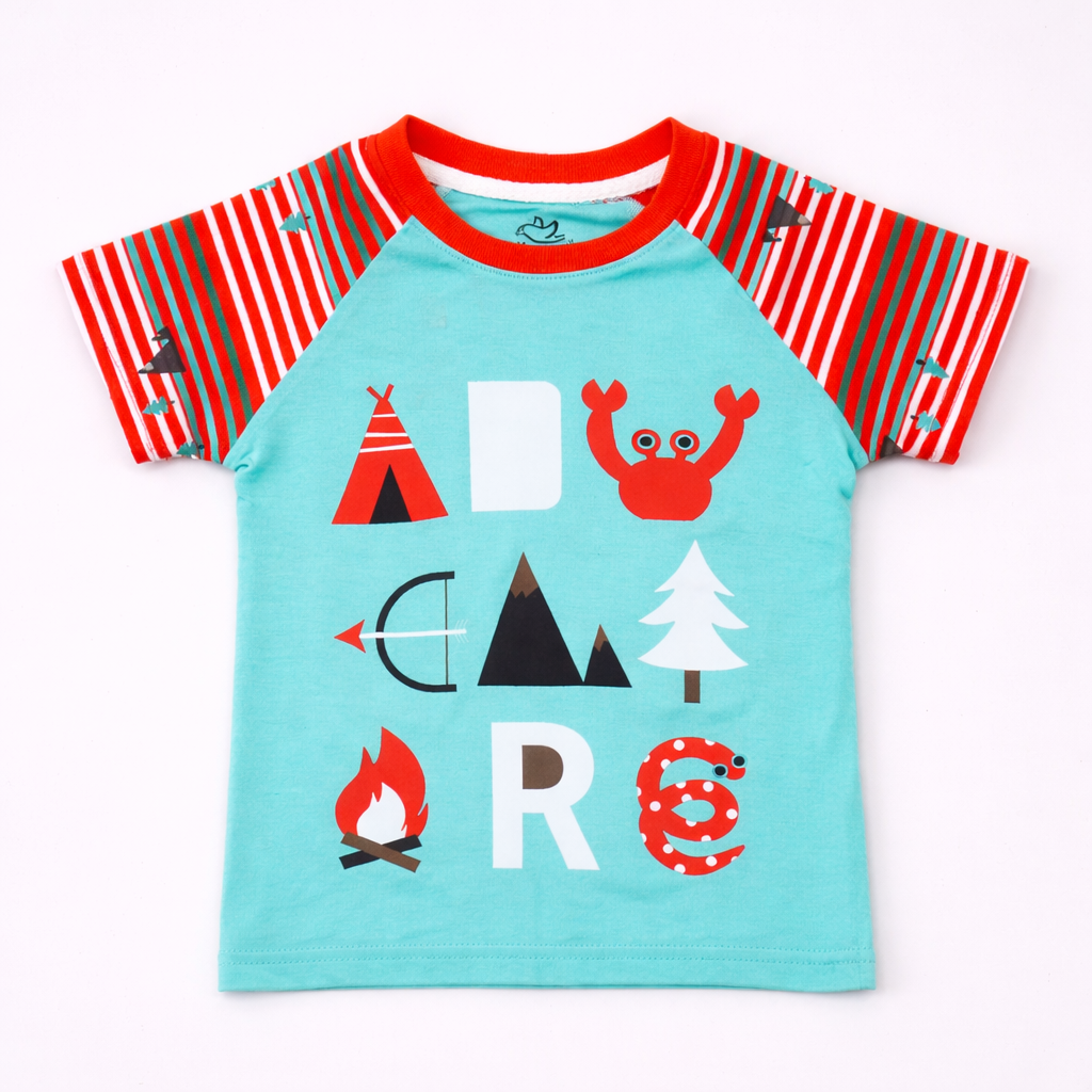 Raglan Graphic T-Shirt