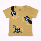 Ghousla Cat T-Shirt - Beige