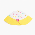 Unicorn Polka Yellow Cap