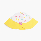 Unicorn Polka Yellow Cap