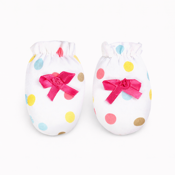 Little Ladybug Polka Dots Mittens