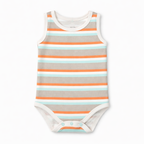 Generic Sleeve Less Body Suit Stripe Print