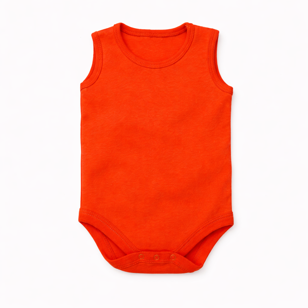 Orangey Frilled Bodysuit