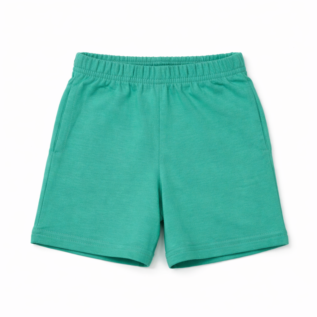Dino Drive Green Shorts