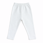 White Ribbed Leggings Pajama