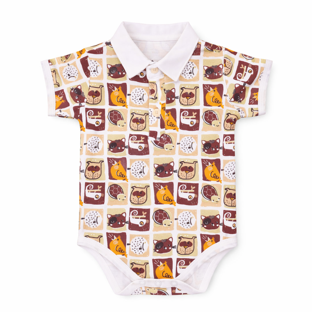 Safari Snuggle Baby Bodysuit
