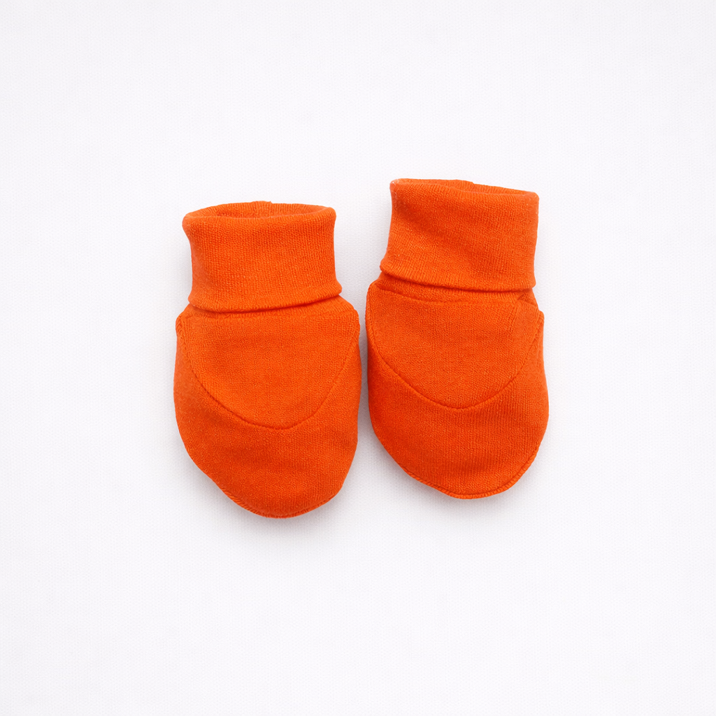 Retro Orange Booties