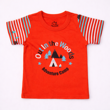 Out in the Woods Adventure Camp T-Shirt