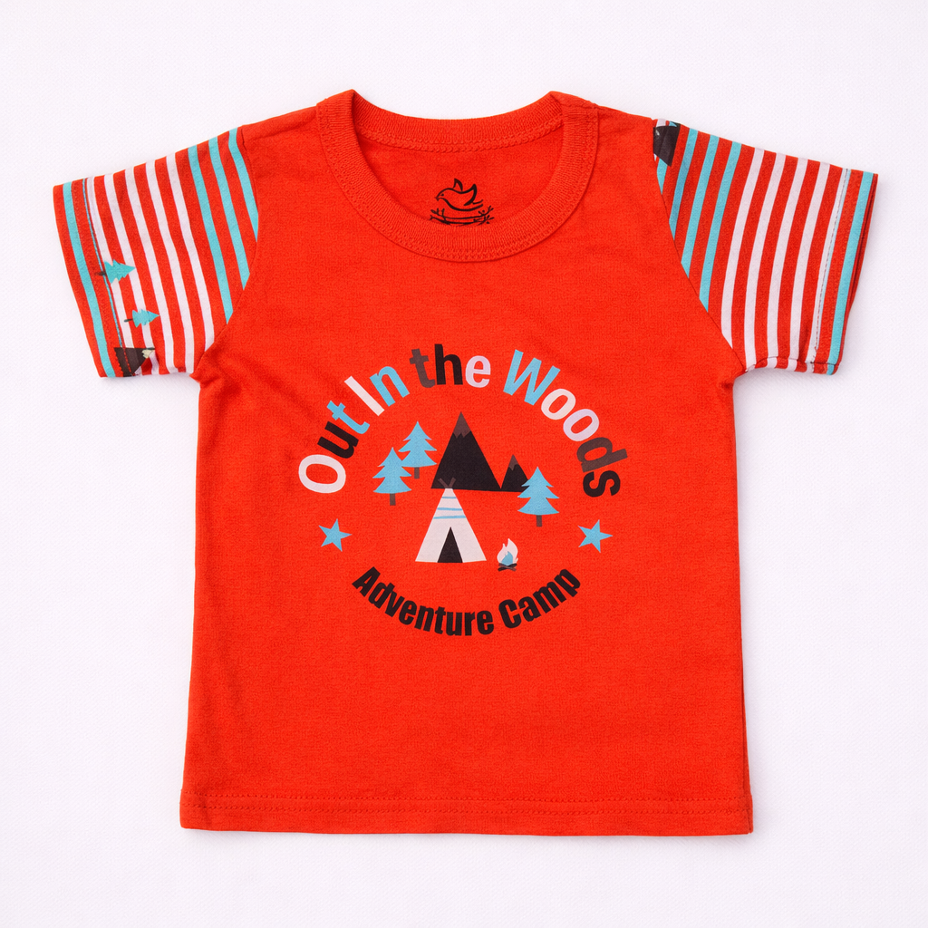 Out in the Woods Adventure Camp T-Shirt