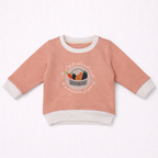 Aaloo Miyan Round Neck Sweatshirt - Rose